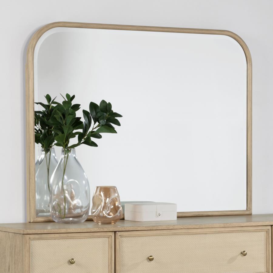 Kailani Dresser Mirror Beige Oak-zoom-2