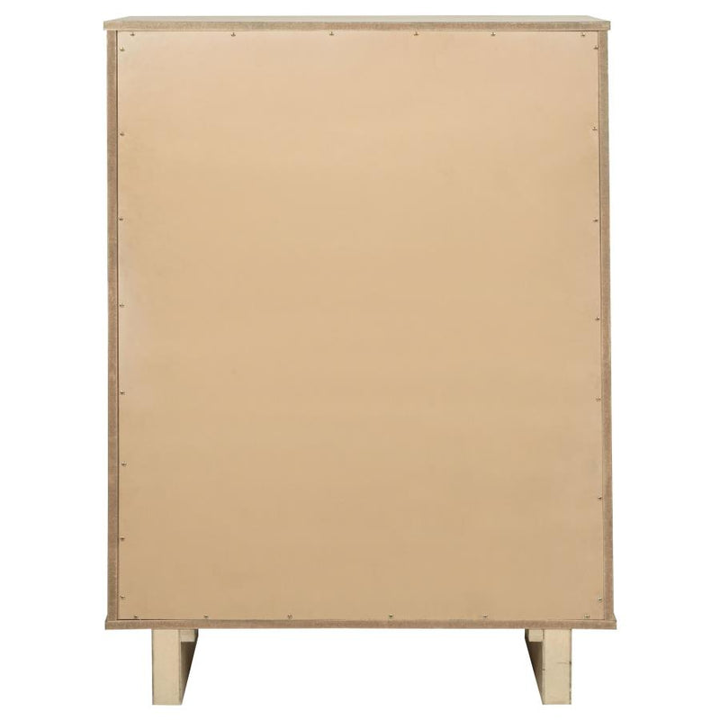 Kailani 5-drawer Bedroom Chest of Drawers Beige Oak-zoom-