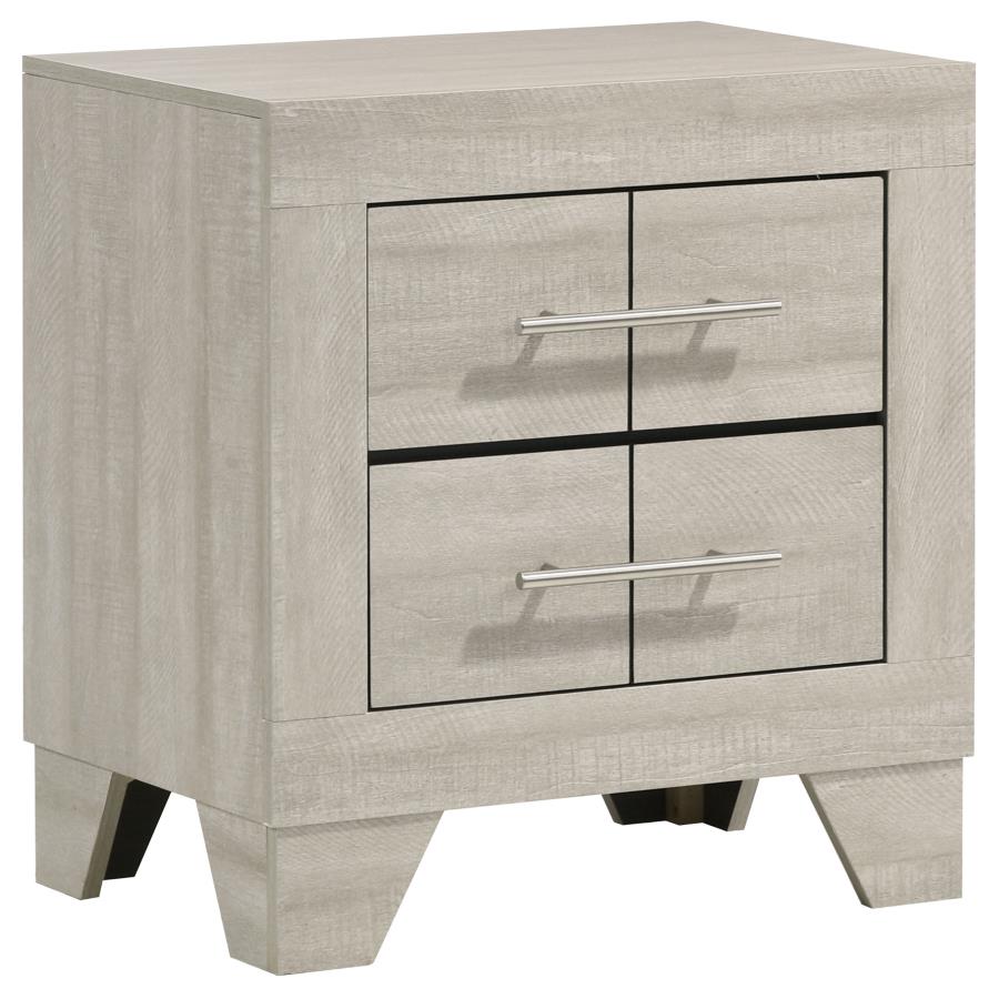 Trenton 4-piece Eastern King Bedroom Set Rustic Cream-5