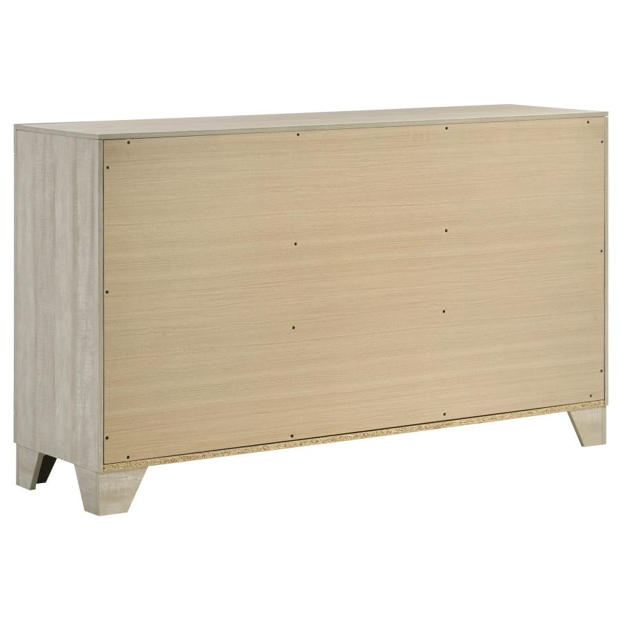 Trenton 5-piece Eastern King Bedroom Set Rustic Cream-8