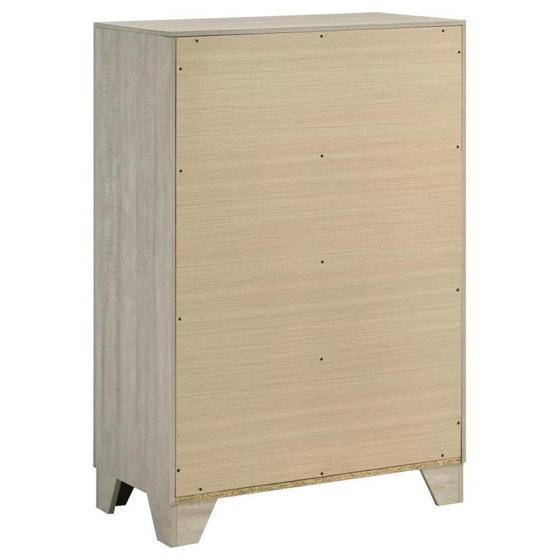 Trenton 5-piece Queen Bedroom Set Rustic Cream-zoom-