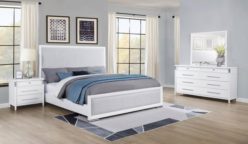Gracemont 4-piece Queen Bedroom Set White-zoom-