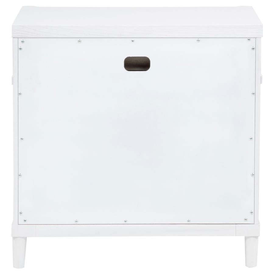 Gracemont 3-drawer Bedroom Nightstand Bedside Table White-zoom-7