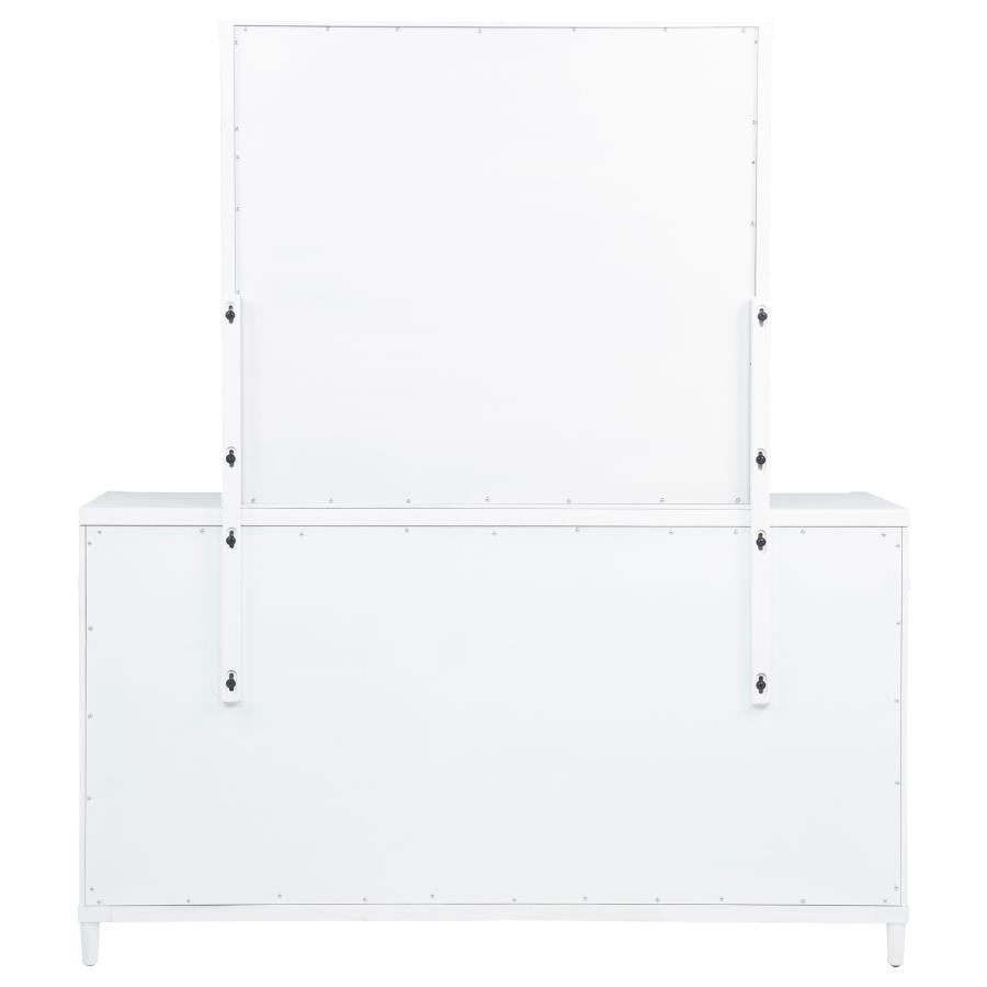Gracemont 8-drawer Bedroom Dresser with Mirror White-7