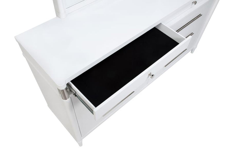 Gracemont 8-drawer Bedroom Dresser Cabinet White-zoom-
