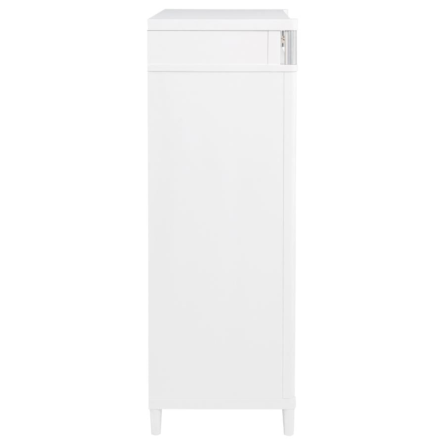 Gracemont 5-drawer Bedroom Chest of Drawers White-zoom-9