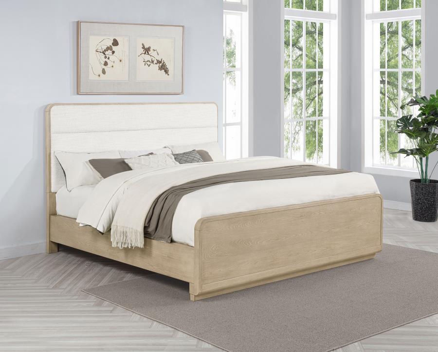 Ladera 56-inch California King Panel Bed Light Elm-2