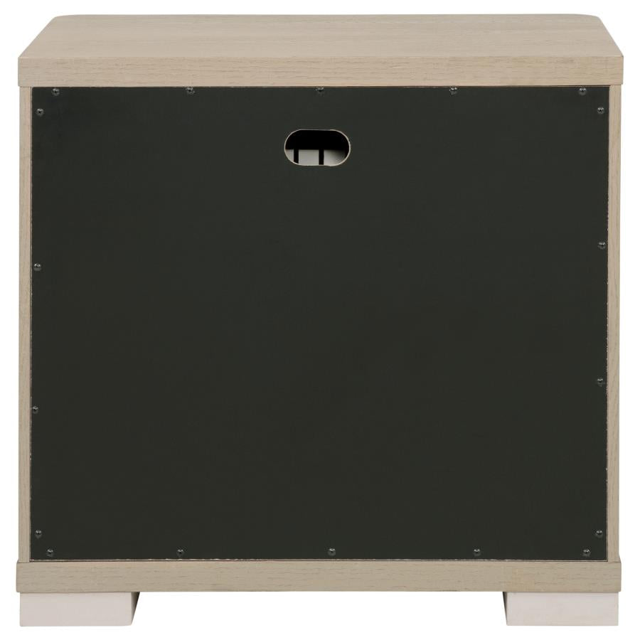 Ladera 2-drawer Nightstand Bedside Table Light Elm-zoom-7