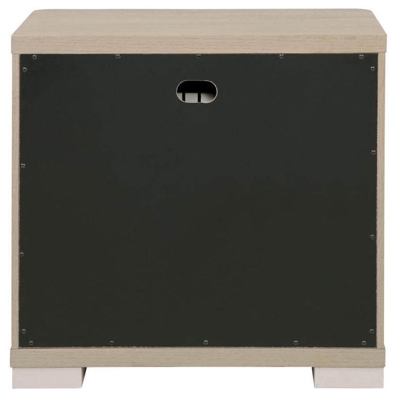 Ladera 2-drawer Nightstand Bedside Table Light Elm-zoom-