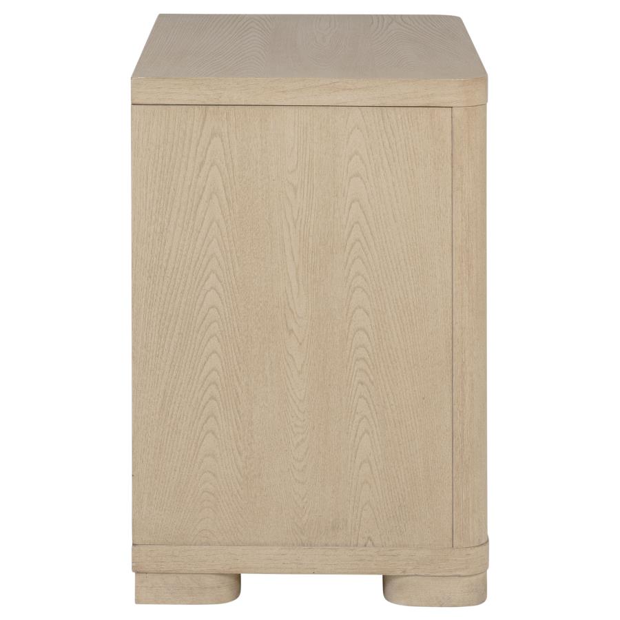 Ladera 2-drawer Nightstand Bedside Table Light Elm-zoom-9