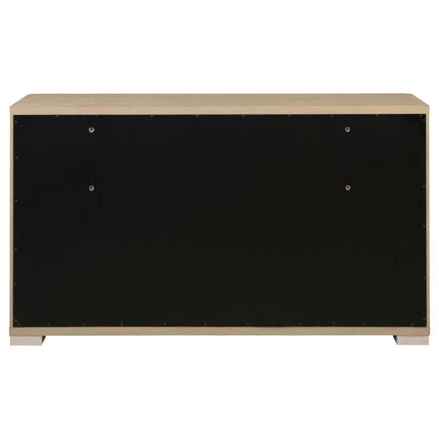 Ladera 6-drawer Bedroom Dresser Light Elm-zoom-7