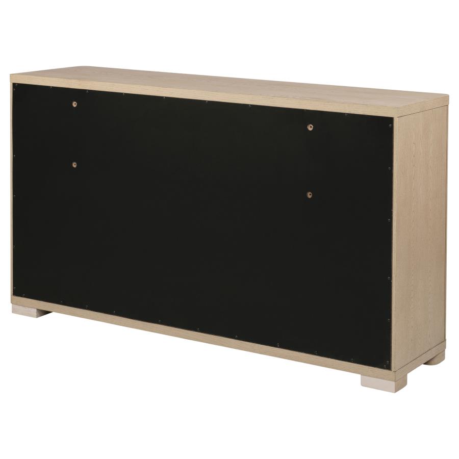 Ladera 6-drawer Bedroom Dresser Light Elm-zoom-8