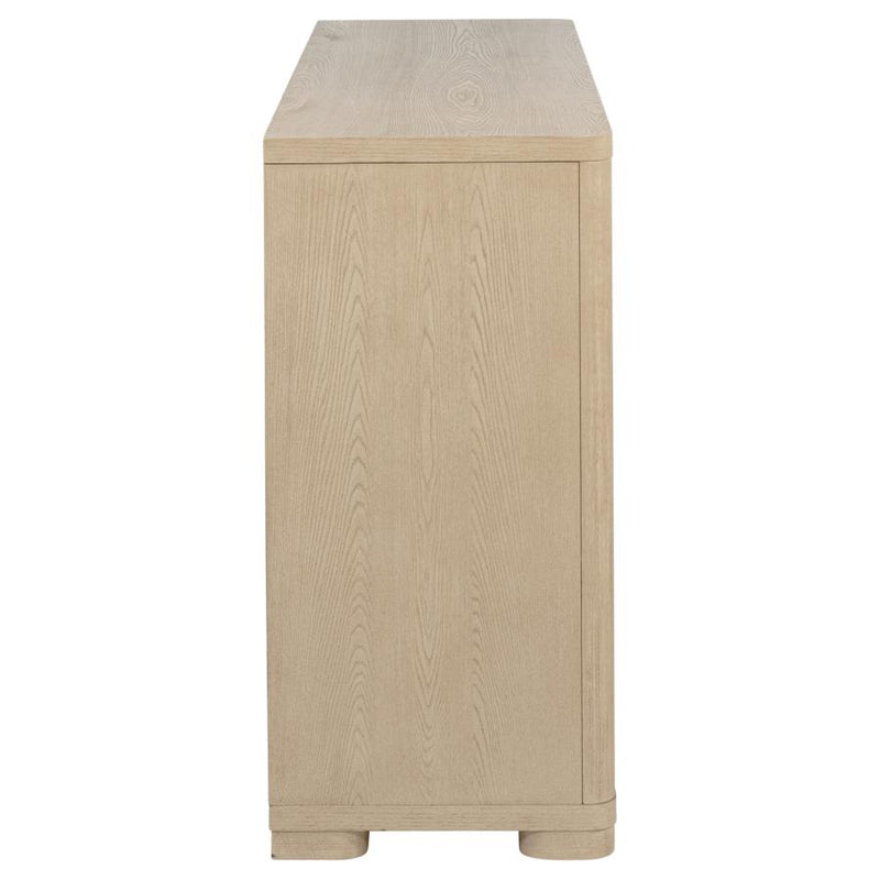 Ladera 6-drawer Bedroom Dresser Light Elm-zoom-