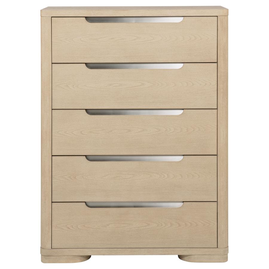 Ladera 5-drawer Bedroom Chest of Drawers Light Elm-zoom-3