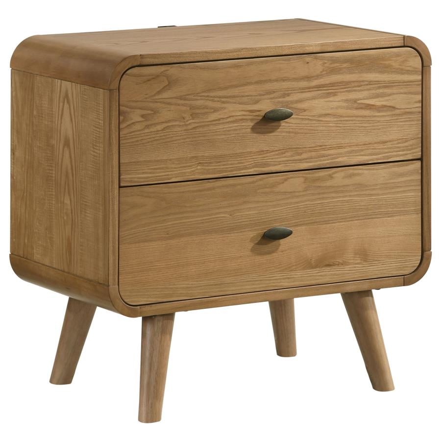 Robyn 4-piece Full Bedroom Set Light Ash-zoom-5
