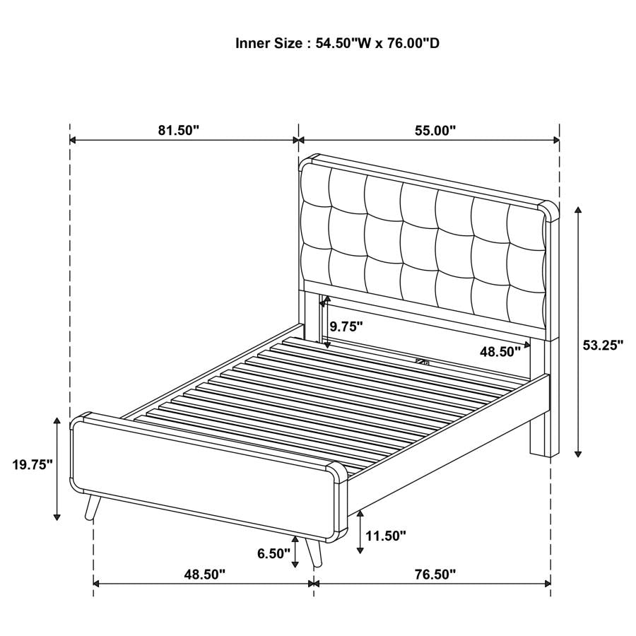 Robyn 4-piece Full Bedroom Set Light Ash-zoom-13