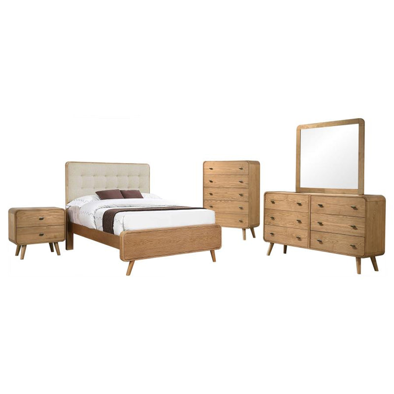 Robyn 5-piece Full Bedroom Set Light Ash-zoom-