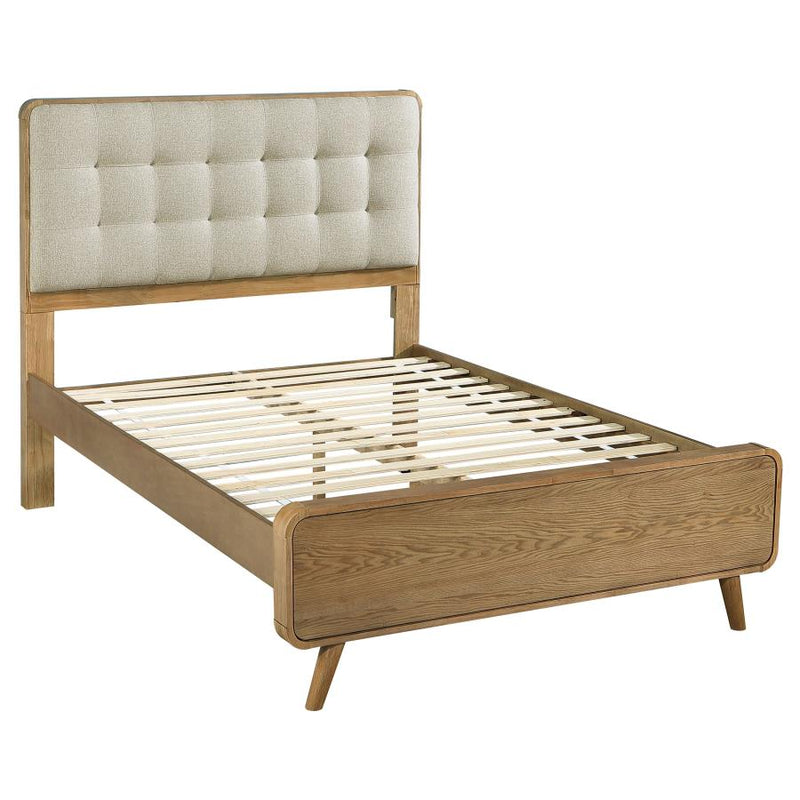 Robyn Wood Full Platform Bed Light Ash-zoom-