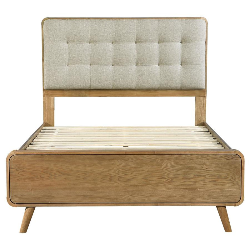 Robyn Wood Full Platform Bed Light Ash-zoom-