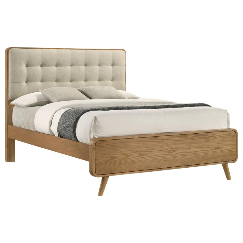 Robyn Wood Eastern King Platform Bed Light Ash-zoom-