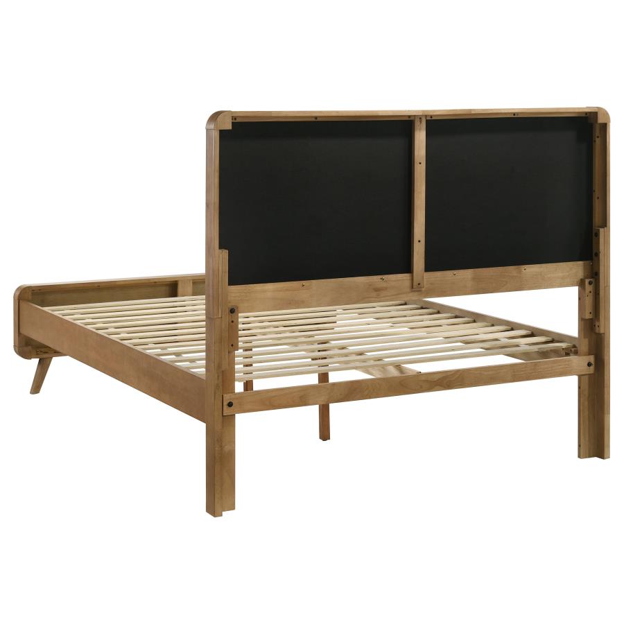 Robyn Wood California King Platform Bed Light Ash-7