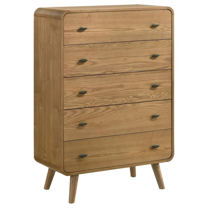 Robyn 5-piece Twin Bedroom Set Light Ash-zoom-