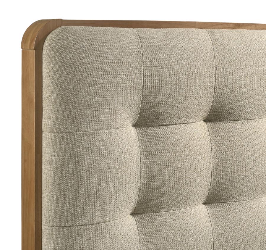 Robyn Wood Twin Platform Bed Light Ash-7