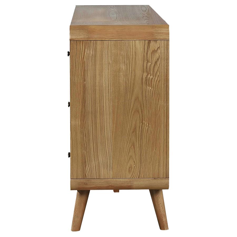Robyn 6-drawer Bedroom Dresser Light Ash-5