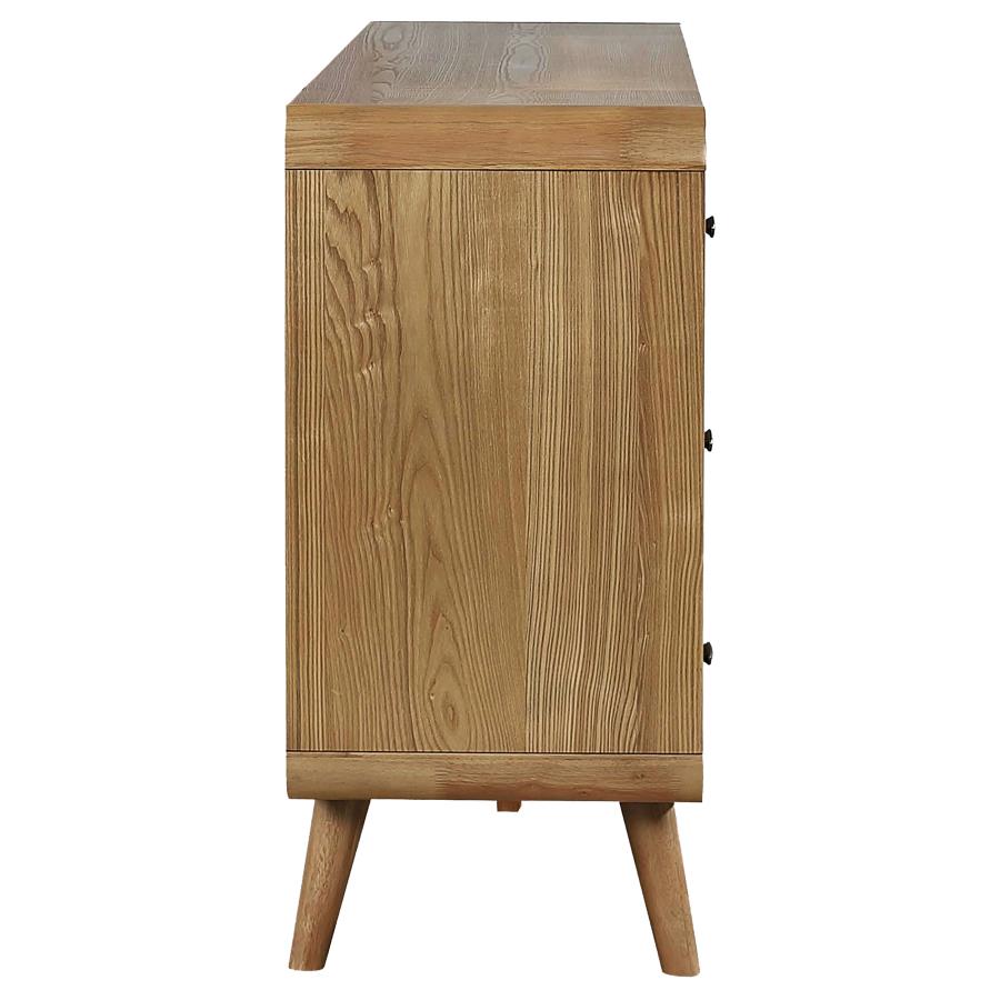 Robyn 6-drawer Bedroom Dresser Light Ash-9