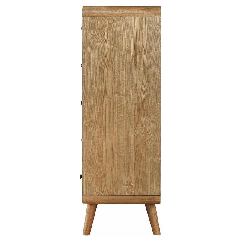 Robyn 5-drawer Bedroom Chest of Drawers Light Ash-zoom-