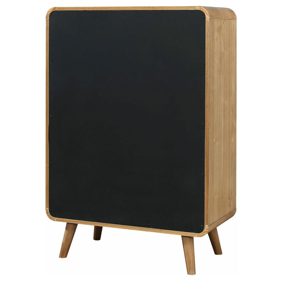 Robyn 5-drawer Bedroom Chest of Drawers Light Ash-zoom-8