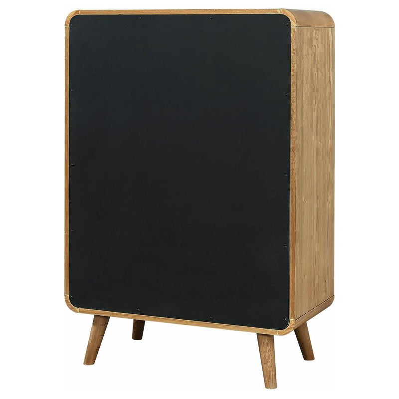 Robyn 5-drawer Bedroom Chest of Drawers Light Ash-zoom-