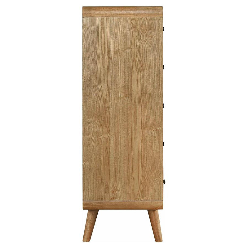 Robyn 5-drawer Bedroom Chest of Drawers Light Ash-zoom-