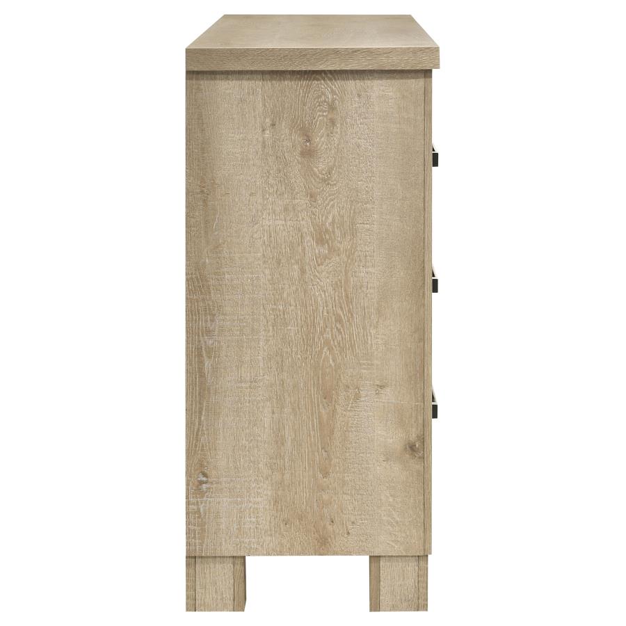 Oakglen 6-drawer Bedroom Dresser Weathered Oak-9