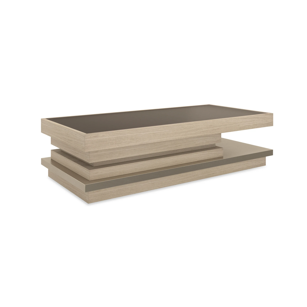 Caracole La Moda Cocktail Table – side view – Lusso Furniture Miami