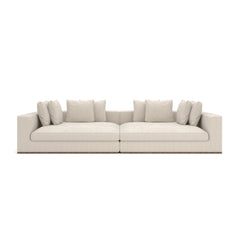 Caracole Bello Sectional – front view – Lusso Furniture Miami