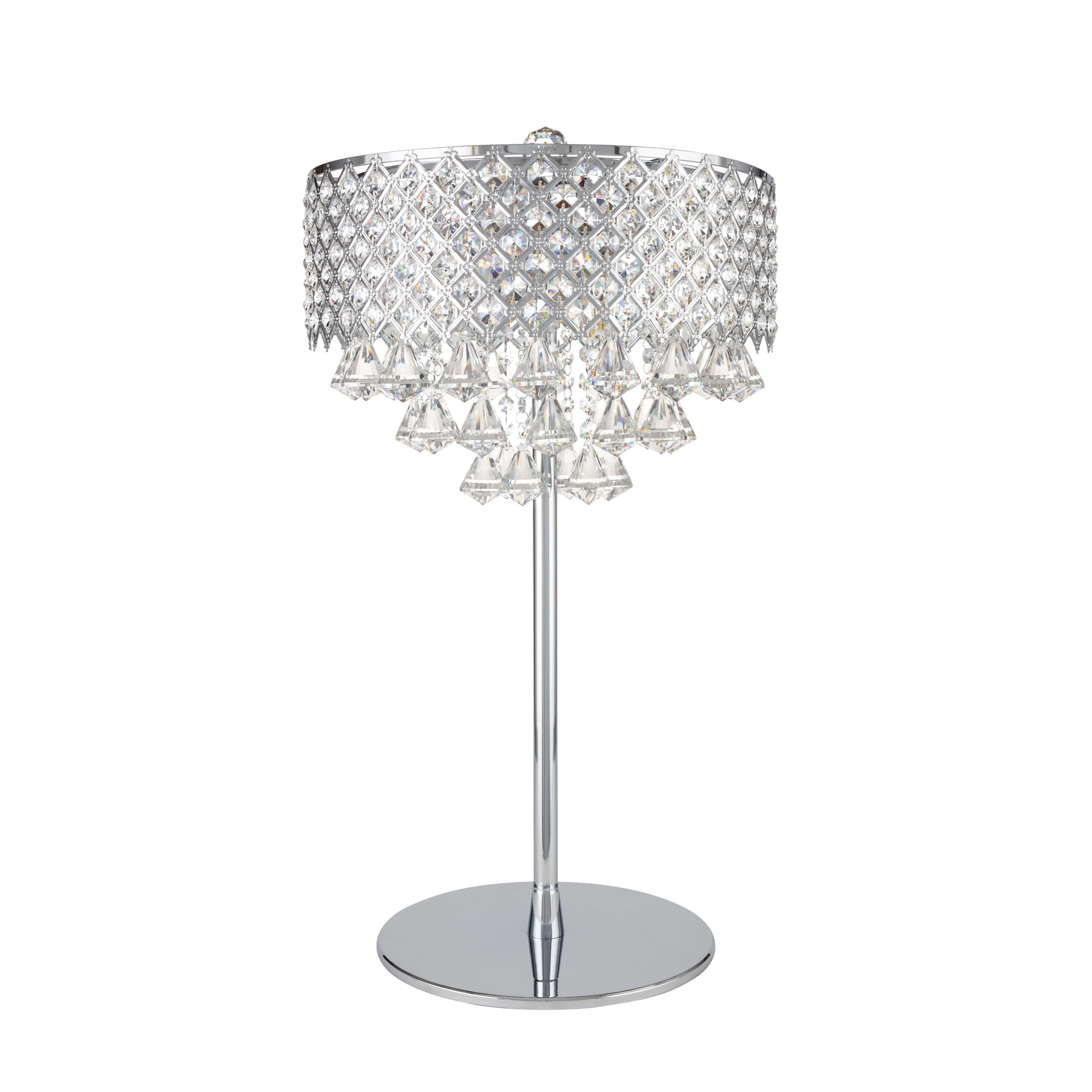 Grand Chrome Table Lamp // 6 Light-zoom-1