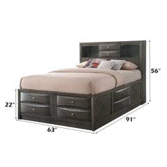 ACME Ireland Storage Bed – view 27 – Lusso Furniture Miami