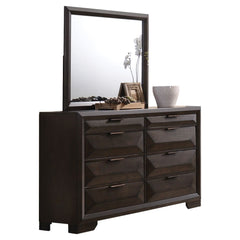 ACME Merveille Mirror – angle view – Lusso Furniture Miami
