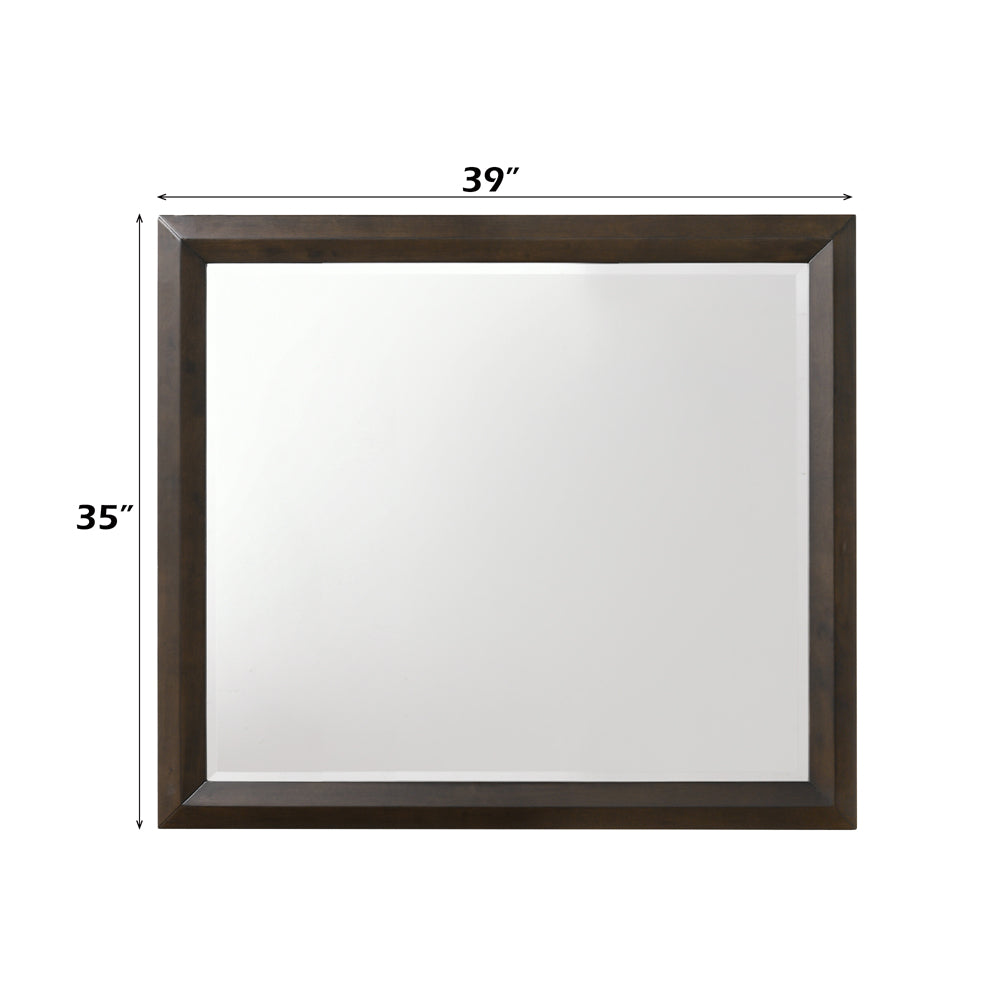 ACME Merveille Mirror – side view – Lusso Furniture Miami