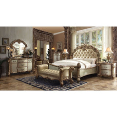 ACME Vendome Bed – back view – Lusso Furniture Miami