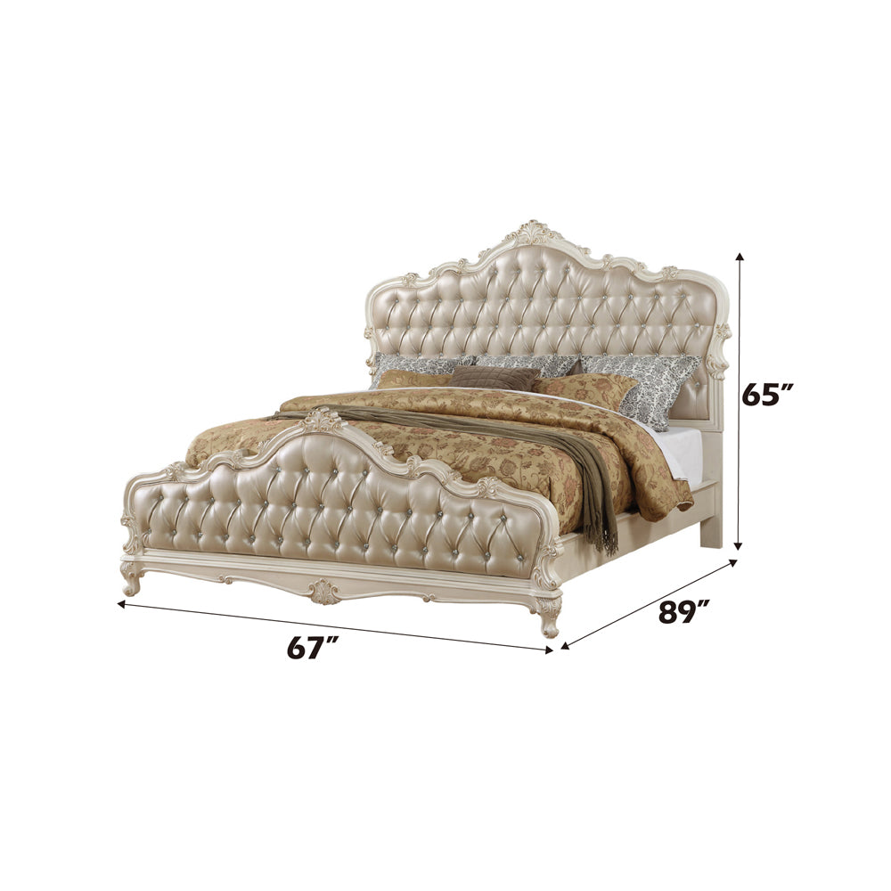 ACME Chantelle Bed – detail – Lusso Furniture Miami