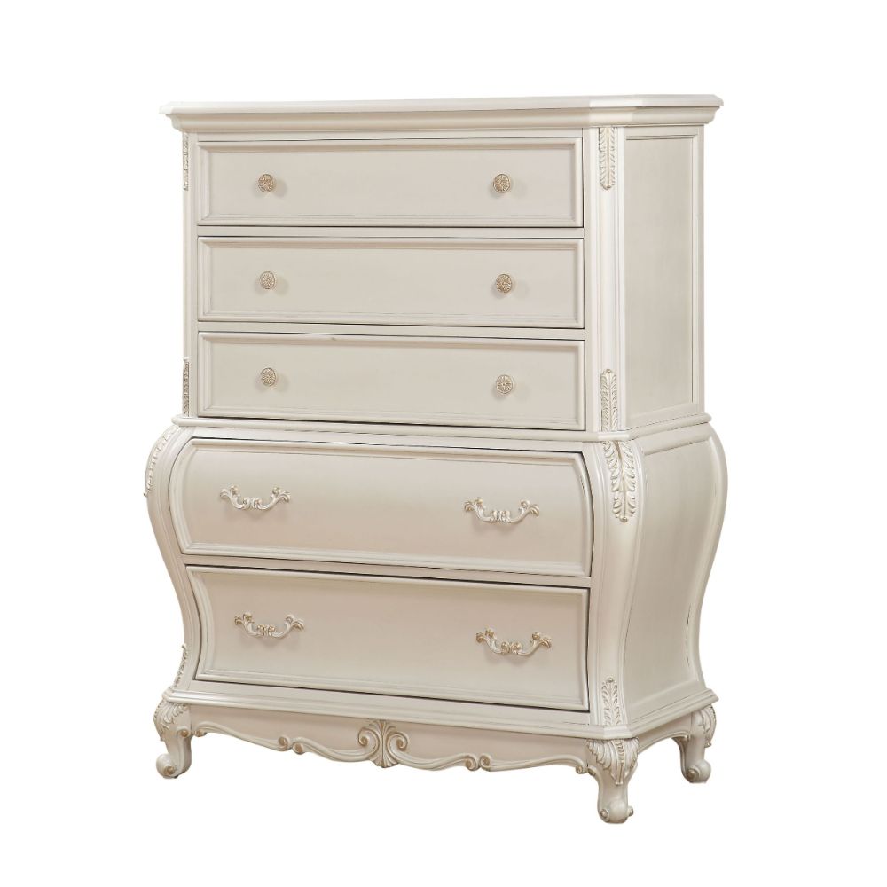 ACME Chantelle Chest – front view – Lusso Furniture Miami
