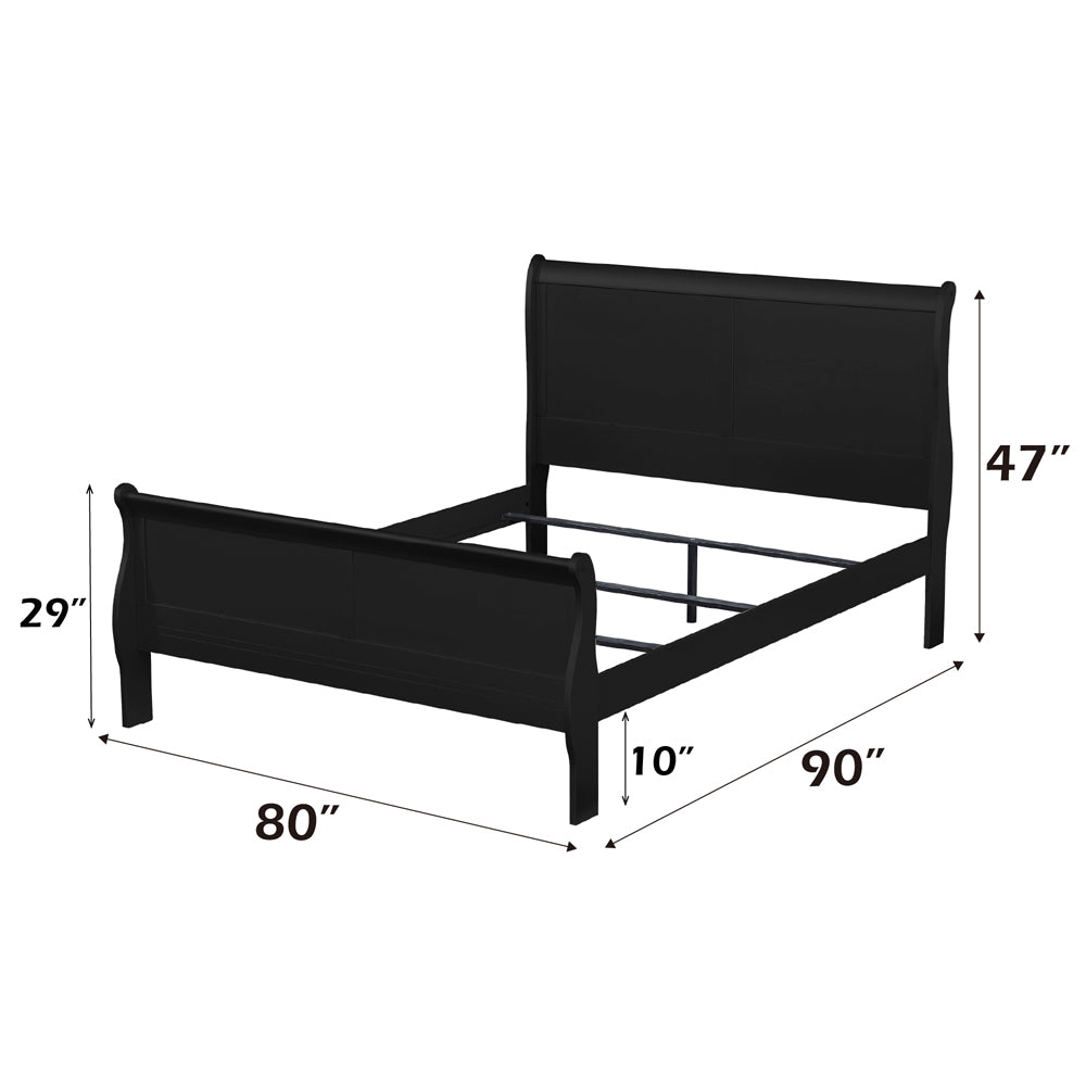 ACME Louis Philippe Bed – view 32 – Lusso Furniture Miami