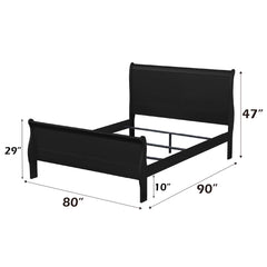 ACME Louis Philippe Bed – view 32 – Lusso Furniture Miami