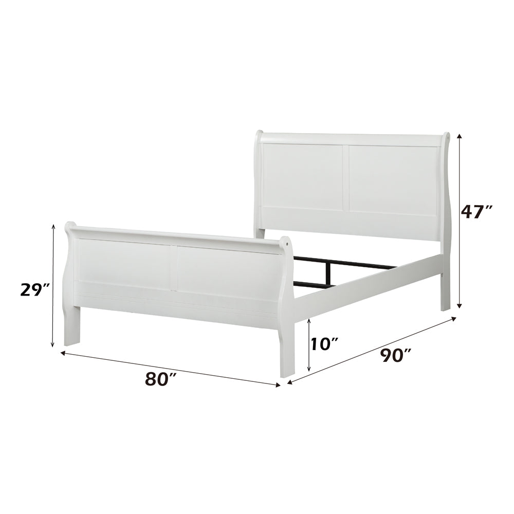 ACME Louis Philippe Bed – view 55 – Lusso Furniture Miami