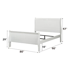 ACME Louis Philippe Bed – view 55 – Lusso Furniture Miami