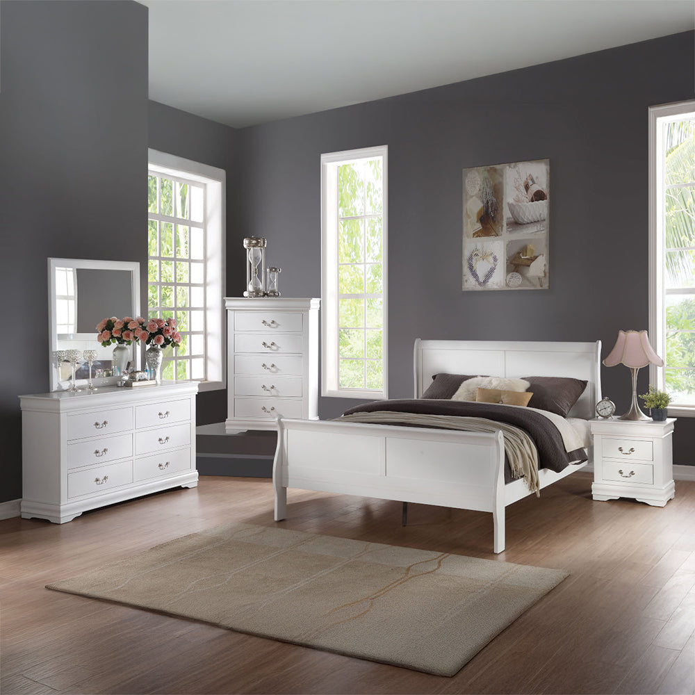 ACME Louis Philippe Bed – view 56 – Lusso Furniture Miami