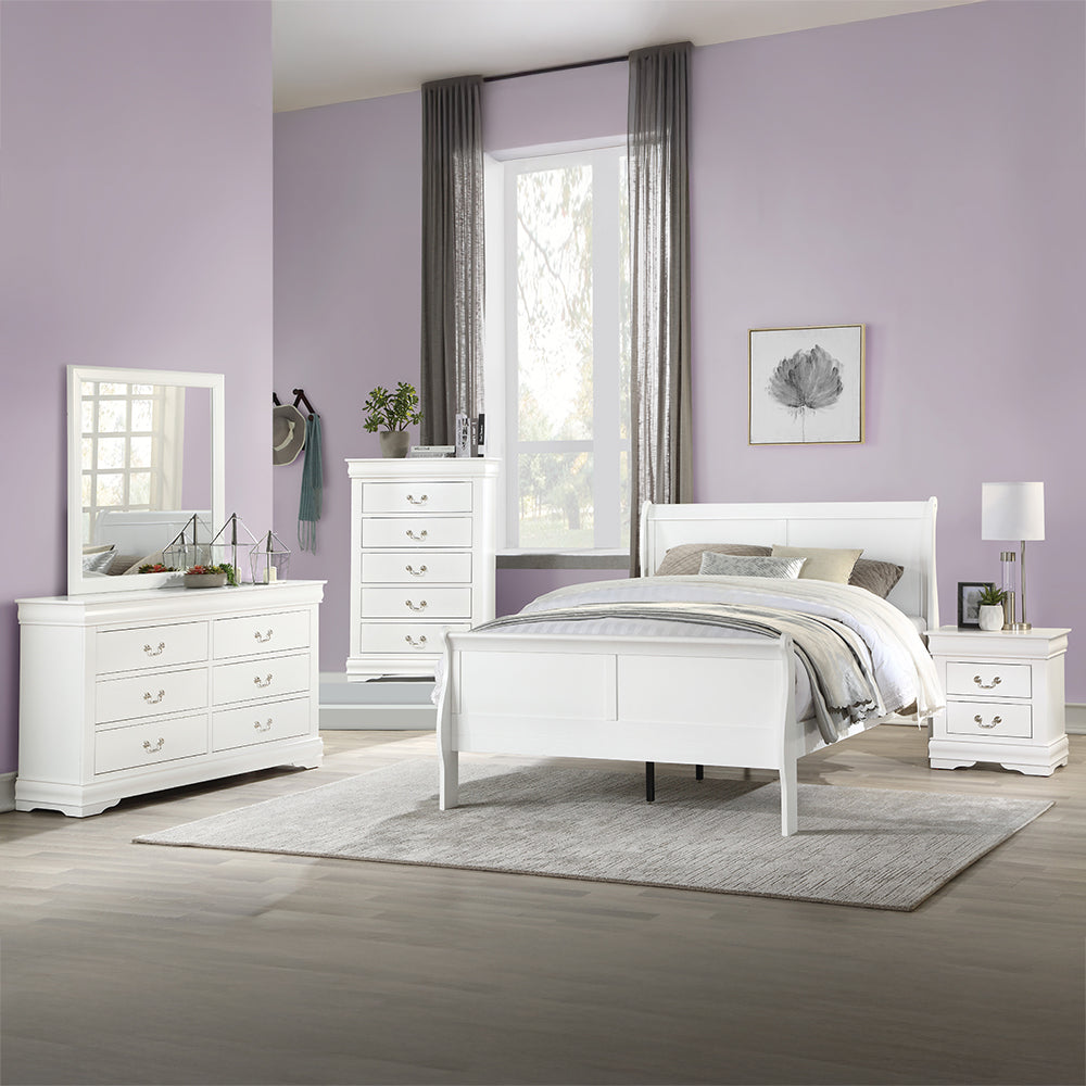 ACME Louis Philippe Bed – view 20 – Lusso Furniture Miami