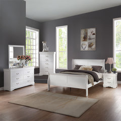 ACME Louis Philippe Mirror – view 25 – Lusso Furniture Miami